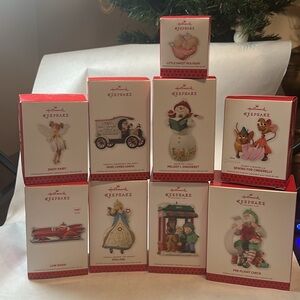 10 Hallmark Keepsake Ornament Collection  2013